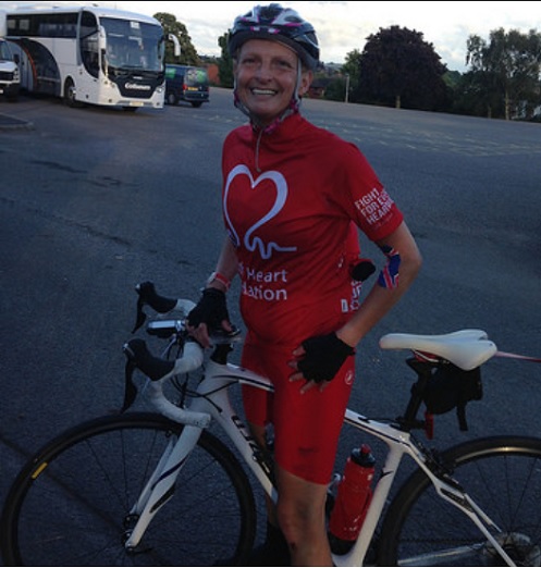 Grace On Bike