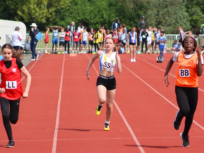Track race finish