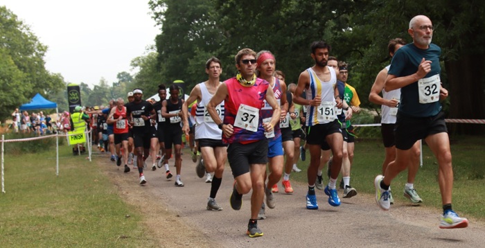 Senior Race start